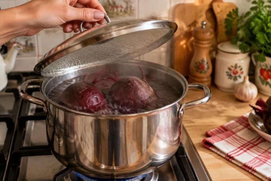 Свеклу на салаты не варю часами: 1 ложка в кастрюлю - и рубиновая красавица мягкая и сладкая, как мармелад