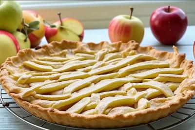 Нужна пачка творога и несколько яблок: готовим вкусный пирог