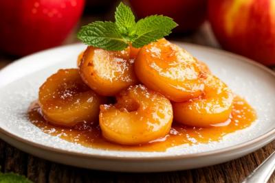 Вместо сливочных тортов и жирных пирожков: вкуснейший постный десерт из жареных яблок