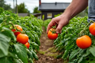 Закопала под томаты в июне - устала снимать помидоры: 1 продукт превратил хилые кусты в рабочий конвейер