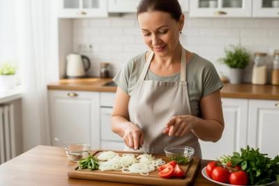 Улучшаем вкус салата: простой способ замариновать лук, который понравится даже детям