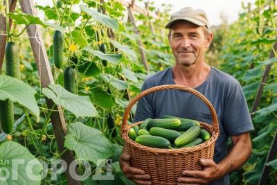 Секретная подкормка для огурцов по бабушкиному рецепту: удваивает урожай за неделю